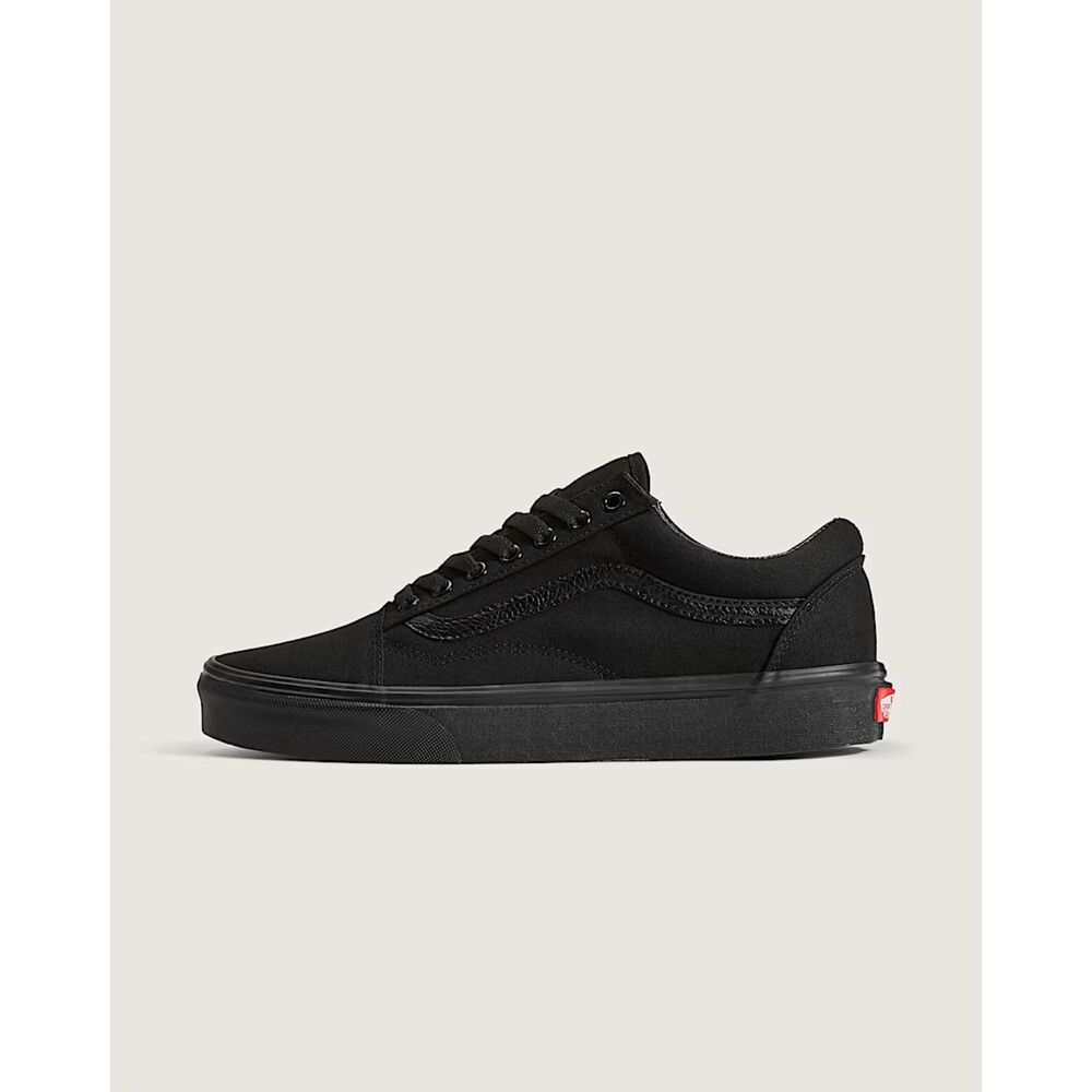 Size 8.5- Women's Van's Old Skool Black/Black